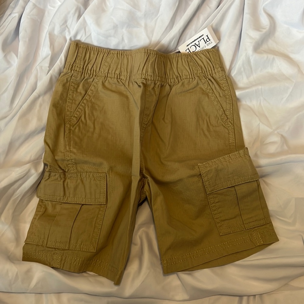 Children's Place Khaki Cargo Shorts
